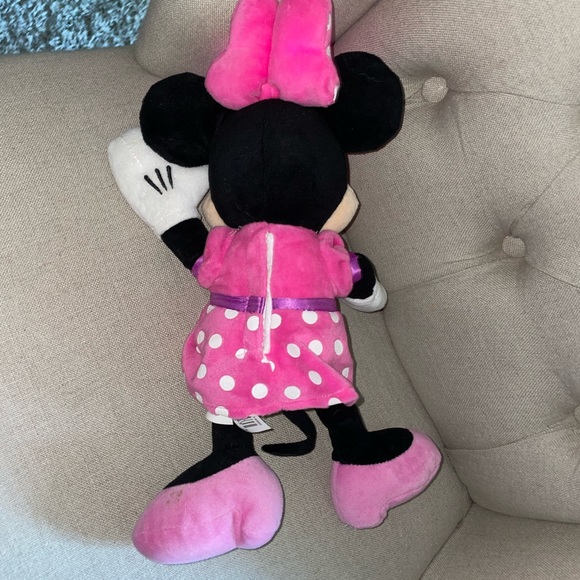 Disney Junior Mickey Mouse Singing Fun Minnie Mouse and Mickey Mouse 12” plush - Picture 5 of 9